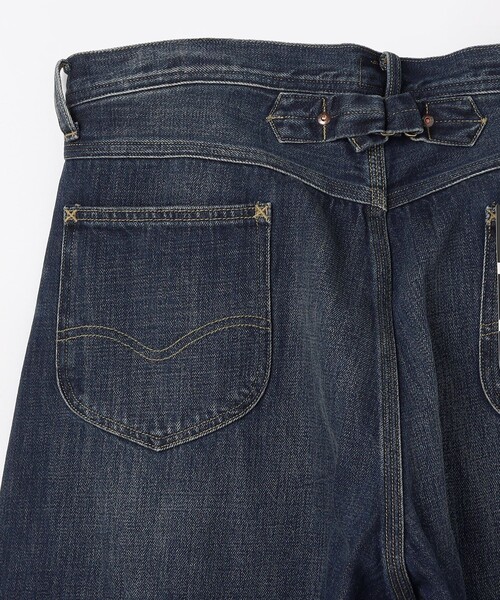 FREAK'S STORE(フリークスストア)の「Lee × FREAK'S STORE/リー 別注 101 COWBOY PANTS/バギーシルエット デニムパンツ(デニムパンツ・メンズ・ネイビー/インディゴブルー・34/32/30)」の15枚目の写真