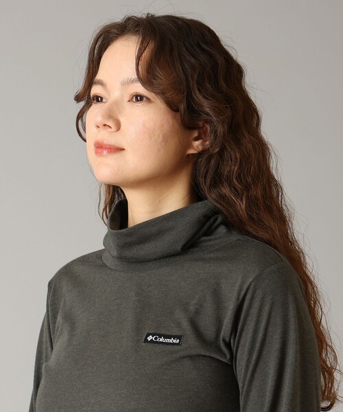 Columbia(コロンビア)の「Columbia/ ウィメンズセリーンパスロングスリーブTネック /コロンビア(Tシャツ/カットソー・レディース・グリーン/ブラック・M/S/L/XL)」の8枚目の写真