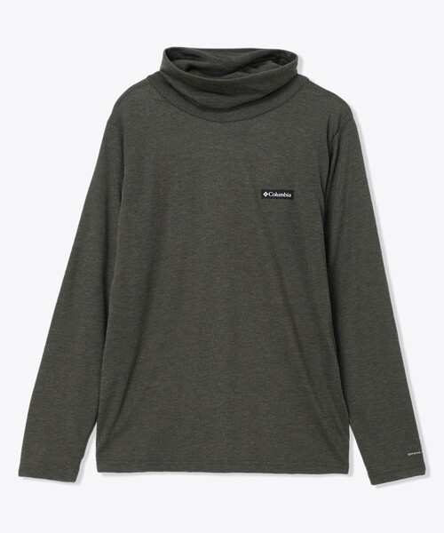 Columbia(コロンビア)の「Columbia/ ウィメンズセリーンパスロングスリーブTネック /コロンビア(Tシャツ/カットソー・レディース・グリーン/ブラック・M/S/L/XL)」の4枚目の写真