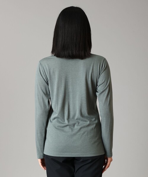 Columbia(コロンビア)の「Columbia/ ウィメンズセリーンパスロングスリーブTネック /コロンビア(Tシャツ/カットソー・レディース・グリーン/ブラック・M/S/L/XL)」の18枚目の写真