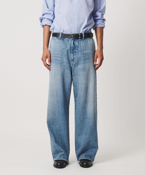 LOEFF（ロエフ）の「＜LOEFF＞13.5OZ デニム パンツ MENS（デニムパンツ・メンズ・ターコイズブルー系・0/2/1）」の7枚目の写真