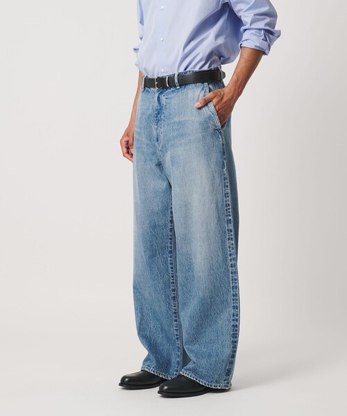 LOEFF（ロエフ）の「＜LOEFF＞13.5OZ デニム パンツ MENS（デニムパンツ・メンズ・ターコイズブルー系・0/2/1）」の8枚目の写真