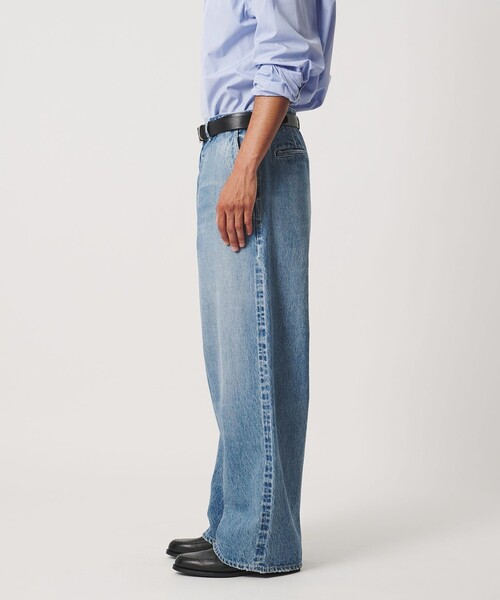 LOEFF（ロエフ）の「＜LOEFF＞13.5OZ デニム パンツ MENS（デニムパンツ・メンズ・ターコイズブルー系・0/2/1）」の9枚目の写真