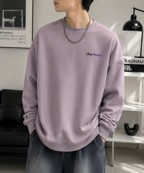 Bling Leads(ブリングリーズ)の「【Bls】 【ZM】【Bling Leads】ダンボールポンチ PTトレーナー(Tシャツ/カットソー・メンズ・ブラウン/ホワイト/ブラック/パープル・MEDIUM/LARGE)」の6枚目の写真