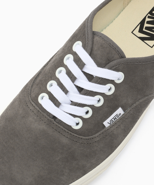 VANS(バンズ)の「VANS / バンズ AUTHENTIC PIG SUEDE(スニーカー・メンズ・グレー・27cm/26.5cm/26cm)」の5枚目の写真