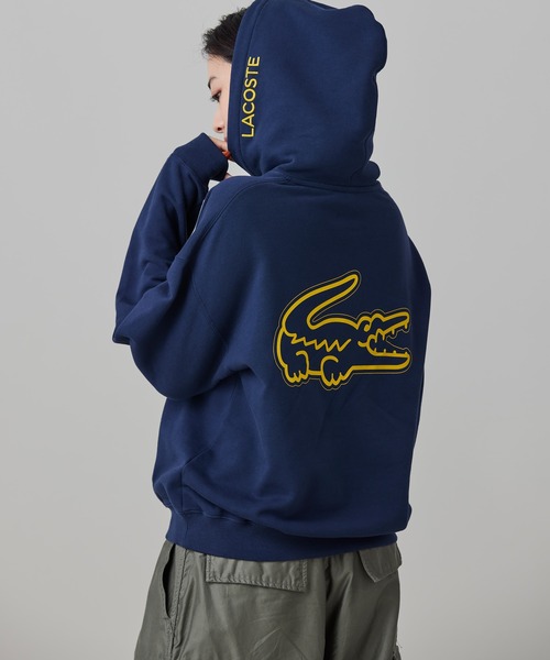 LACOSTE｜ラコステのパーカー（ブルー・ネイビー/青色系）通販 - ZOZOTOWN