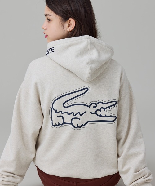LACOSTE｜ラコステのパーカー（ベージュ系）通販 - ZOZOTOWN