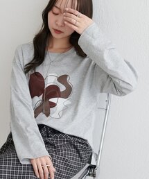 【WEB限定】ニュアンスプリントＴシャツ
