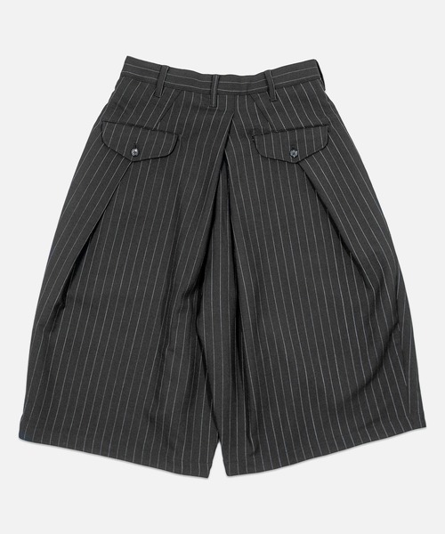 KHOKI（コッキ）の「【KHOKI】Cropped bonded wool pants（その他パンツ・メンズ・ブラック/ネイビー・2）」の3枚目の写真