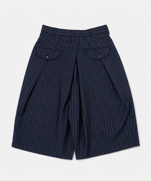 KHOKI（コッキ）の「【KHOKI】Cropped bonded wool pants（その他パンツ・メンズ・ブラック/ネイビー・2）」の6枚目の写真