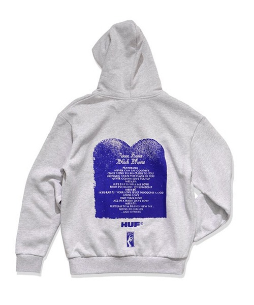 HUF(ハフ)の「HUF アイザック・ヘイズ パーカー(パーカー・メンズ・アッシュ・LARGE/MEDIUM)」の2枚目の写真