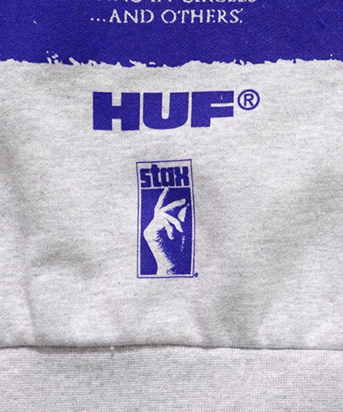 HUF(ハフ)の「HUF アイザック・ヘイズ パーカー(パーカー・メンズ・アッシュ・LARGE/MEDIUM)」の9枚目の写真