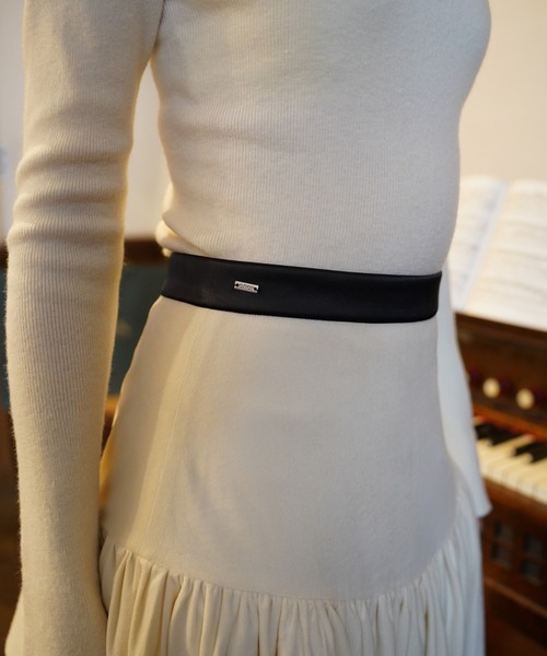 OJYON（オジョン）の「court volume datail skirt（スカート・レディース・アイボリー・MEDIUM/SMALL）」の7枚目の写真