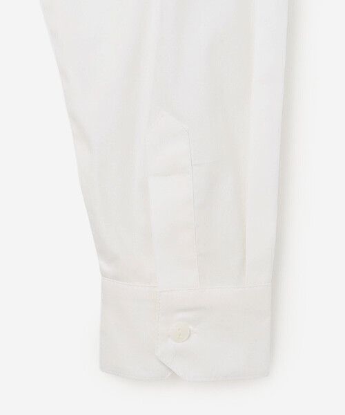 Bshop(ビショップ)の「eunoia | オックスフォード マンダリンカラー長袖シャツ WOMEN(シャツ/ブラウス・レディース・ブラック/ホワイト・ONE)」の6枚目の写真