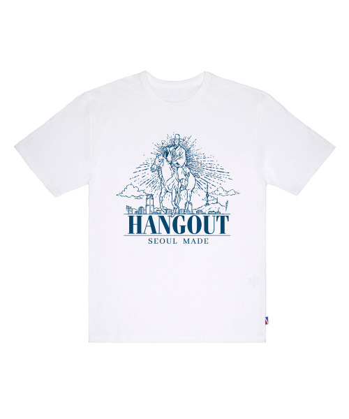 HANG OUTの「X OKEH コロ・ソウル Tシャツ (ホワイト)(Tシャツ/カットソー・レディース・その他・MEDIUM/LARGE/SMALL/X-LARGE)」の1枚目の写真