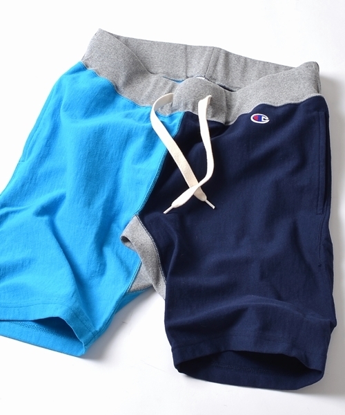 SHIPS（シップス）の「Champion(チャンピオン)×SHIPS AUTHENTIC: 別注 リバースウィーブ ジャージー/ショーツ■（その他パンツ・メンズ・グレー/ネイビー/その他/カモフラージュ・MEDIUM/SMALL/LARGE）」の3枚目の写真