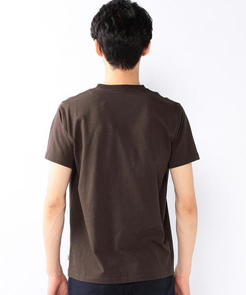 coen（コーエン）の「USAコットンVネックポケットTシャツ2016FW●（Tシャツ/カットソー・メンズ・ホワイト/ブラック/ワインレッド/ターコイズブルー・SMALL/LARGE/MEDIUM/X-LARGE）」の5枚目の写真