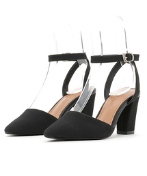MOUSSY | POINTED TOE STRAP PUMPS(パンプス)