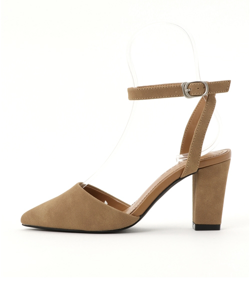 MOUSSY（マウジー）の「POINTED TOE STRAP PUMPS（パンプス・レディース・ベージュ/ブラック/ボルドー・SMALL/LARGE/MEDIUM）」の4枚目の写真