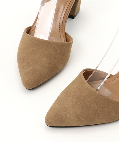 MOUSSY（マウジー）の「POINTED TOE STRAP PUMPS（パンプス・レディース・ベージュ/ブラック/ボルドー・SMALL/LARGE/MEDIUM）」の8枚目の写真