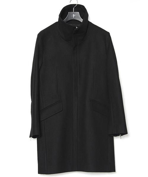 NO ID.（ノーアイディ）の「mj4434-ﾒﾙﾄﾝﾊｲｶﾗｰｺｰﾄ（その他アウター・メンズ・キャメル/ブラック/ネイビー・2/3/1）」の2枚目の写真