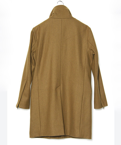 NO ID.（ノーアイディ）の「mj4434-ﾒﾙﾄﾝﾊｲｶﾗｰｺｰﾄ（その他アウター・メンズ・キャメル/ブラック/ネイビー・2/3/1）」の11枚目の写真