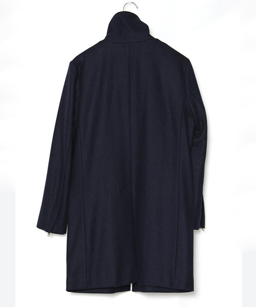 NO ID.（ノーアイディ）の「mj4434-ﾒﾙﾄﾝﾊｲｶﾗｰｺｰﾄ（その他アウター・メンズ・キャメル/ブラック/ネイビー・2/3/1）」の12枚目の写真