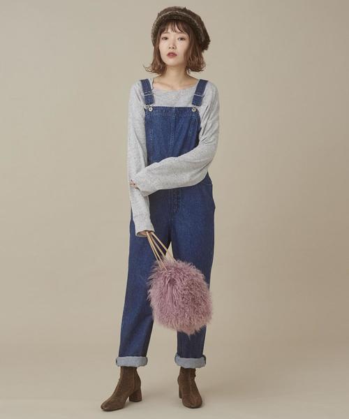 Another Edition（アナザーエディション）の「ファーショルダー ◆（ショルダーバッグ・レディース・ケリー/ナチュラル/ピンク・フリー）」の12枚目の写真