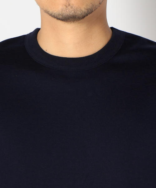 SHIPS(シップス)の「SC: "MADE IN JAPAN" ダブルゲージ ニット Tシャツ(Tシャツ/カットソー・メンズ・オリーブ/グレー/ネイビー・X-LARGE/MEDIUM/SMALL/LARGE)」の10枚目の写真