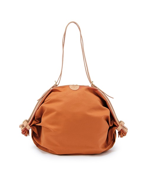IL BISONTE(イルビゾンテ)の「IL BISONTE / CANVAS x LEATHER / ショルダーバッグ(ショルダーバッグ・レディース・オリーブ/ネイビー/ブラック/ダークブラウン/ナチュラル/ライトブラウン/ブラック系その他/その他1/ブラウン系その他/ブラック系その他2・FREE)」の6枚目の写真