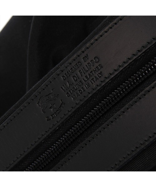 IL BISONTE(イルビゾンテ)の「IL BISONTE / CANVAS x LEATHER / ショルダーバッグ(ショルダーバッグ・レディース・オリーブ/ネイビー/ブラック/ダークブラウン/ナチュラル/ライトブラウン/ブラック系その他/その他1/ブラウン系その他/ブラック系その他2・FREE)」の15枚目の写真