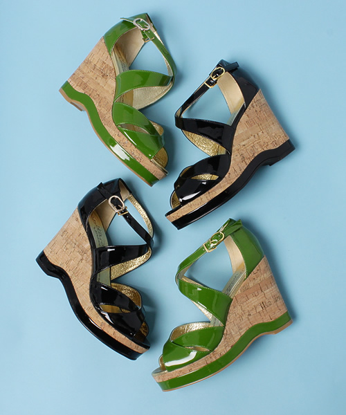 PEPITA D'ORO（ペピータドロ）の「ペピータ ドロ/P W-CrossWEG ｻﾝﾀﾞﾙ100∞●（サンダル・レディース・ブラック/ベージュ/ケリー・22.5cm/23cm/23.5cm/24cm/24.5cm/22cm）」の8枚目の写真