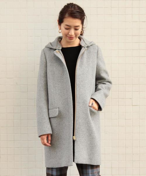 UNITED ARROWS　ノーカラーコート BEAUTY&YOUTH UNITED ARROWS（ビューティーアンドユースユナイテッド