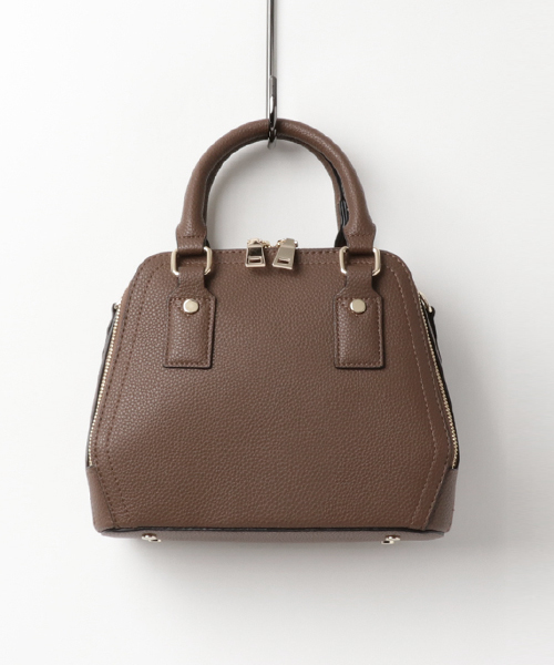 Andemiu（アンデミュウ）の「ジップボストンショルダーBAG770219（ショルダーバッグ・レディース・ブラック/ブラウン/ピンク/レッド・FREE）」の10枚目の写真