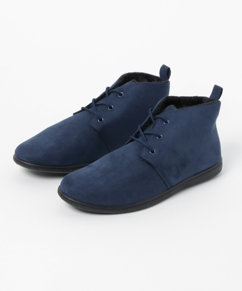 KOBE LETTUCE（コウベレタス）の「2TYPE[サイドゴア/レースアップ]ファーインソールフラットブーツ/ショートブーツ/レディースシューズ[I1390]神戸レタス（ブーツ・レディース・ネイビー/ブラック/ブラウン系その他/ボルドー/レッド系その他/ベージュ/ブルー系その他/キャメル/ブラック系その他/ベージュ系その他2/チェック/その他/グレイッシュベージュ・L/M）」の7枚目の写真