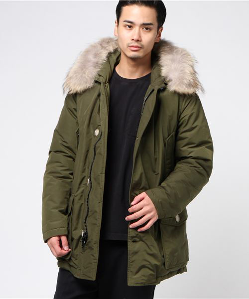 WOOLRICH（ウールリッチ）の「【18AW/SALE】WOOLRICH アークティックパーカー（ダウンジャケット/コート・メンズ・ブラック/ベージュ/レッド/グリーン・M/L/S）」の3枚目の写真