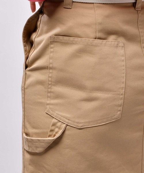 CIAOPANIC（チャオパニック）の「ガチャベルト付ペインターマキシタイトスカート（スカート・レディース・ベージュ/キャメル・MEDIUM/SMALL）」の13枚目の写真