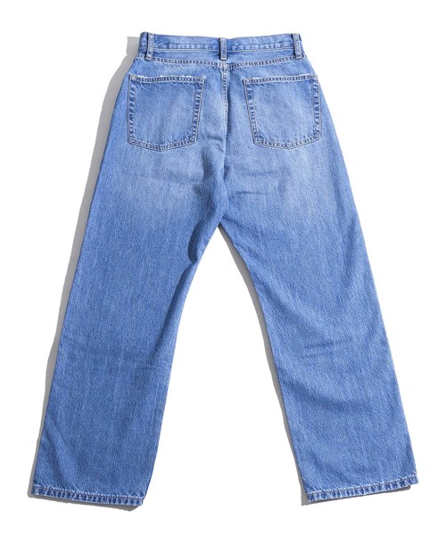 WEGO（ウィゴー）の「WEGO/ストレートデニムパンツ（デニムパンツ・レディース・ブルー系その他2・MEDIUM/LARGE）」の2枚目の写真