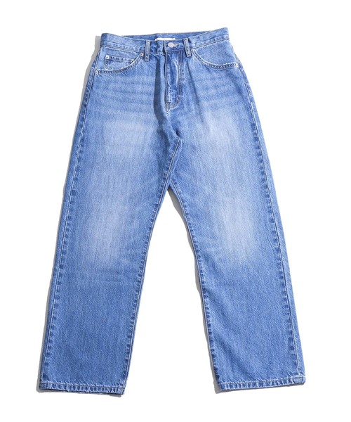 WEGO（ウィゴー）の「WEGO/ストレートデニムパンツ（デニムパンツ・レディース・ブルー系その他2・MEDIUM/LARGE）」の12枚目の写真