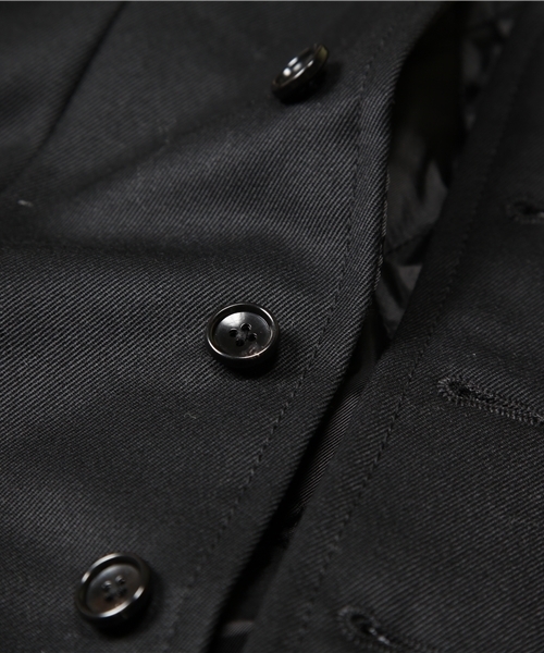 AMERICAN RAG CIE（アメリカンラグシー）の「AMERICAN RAG CIE ライナーベスト付きステンカラーコート / 114-AFN-M131-CO004∵（ステンカラーコート・メンズ・ベージュ/ネイビー・1/2/3）」の17枚目の写真