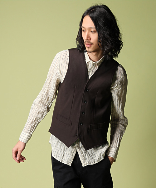 AMERICAN RAG CIE（アメリカンラグシー）の「AMERICAN RAG CIE ライナーベスト付きステンカラーコート / 114-AFN-M131-CO004∵（ステンカラーコート・メンズ・ベージュ/ネイビー・1/2/3）」の10枚目の写真