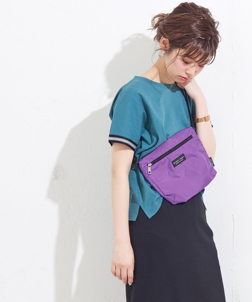 natural couture（ナチュラルクチュール）の「袖口ラインTシャツ（Tシャツ/カットソー・レディース・オフホワイト/ブラック/グリーン・FREE）」の14枚目の写真