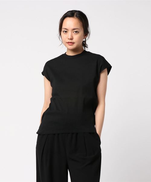 RIVE DROITE（リヴドロワ）の「ビワコットンフレンチカットソー（Tシャツ/カットソー・レディース・ホワイト/ブラック・FREE）」の2枚目の写真