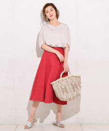 RIVE DROITE | リネンフレアスカート(スカート)