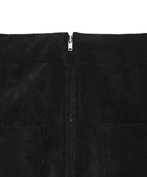 Candy Stripper（キャンディストリッパー）の「CORDUROY TACKED パンツ（その他パンツ・レディース・ブラック/グレー/ネイビー・1/2）」の7枚目の写真