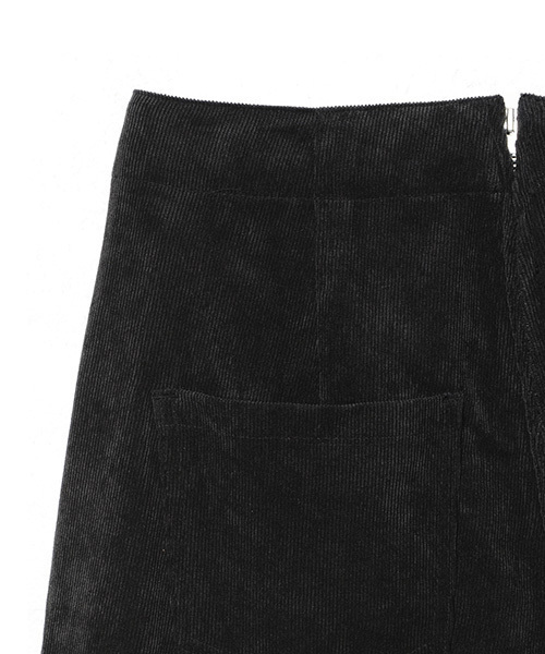Candy Stripper（キャンディストリッパー）の「CORDUROY TACKED パンツ（その他パンツ・レディース・ブラック/グレー/ネイビー・1/2）」の9枚目の写真