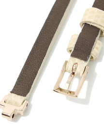 美品【NOJESS ノジェス】ジュエリーウォッチ 牛革ベルト NOJESS 腕時計 ゴールドジュエリーウォッチ レディース