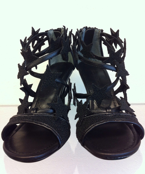 LANDS OF Eden.（ランズオブエデン）の「【TSURU】Etoile（サンダル・レディース・ホワイト/ブラック/シルバー・34/35/36/37/38/39）」の8枚目の写真