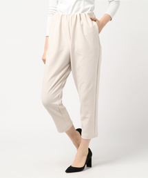 ギャザーラインシンプルパンツ【MADE IN JAPAN】