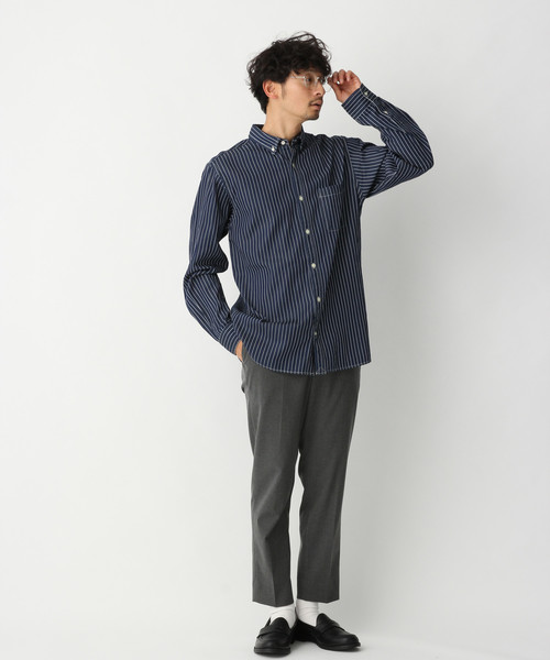 GLOBAL WORK（グローバルワーク）の「URBAN SLACKS/814123（その他パンツ・メンズ・チャコールグレー/ライトグレー/ブラック/ブルー・SMALL/MEDIUM/LARGE）」の6枚目の写真